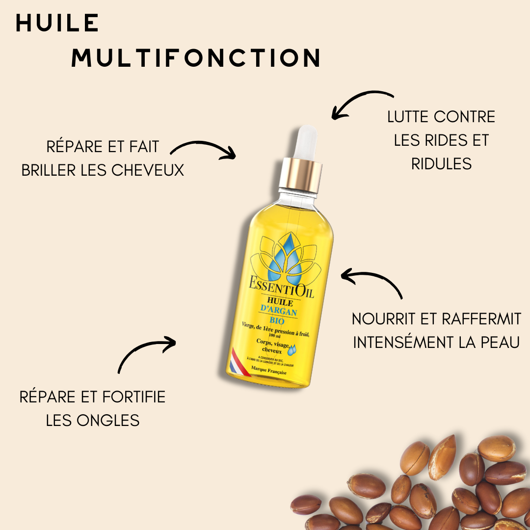 Bienfaits huile argan bio