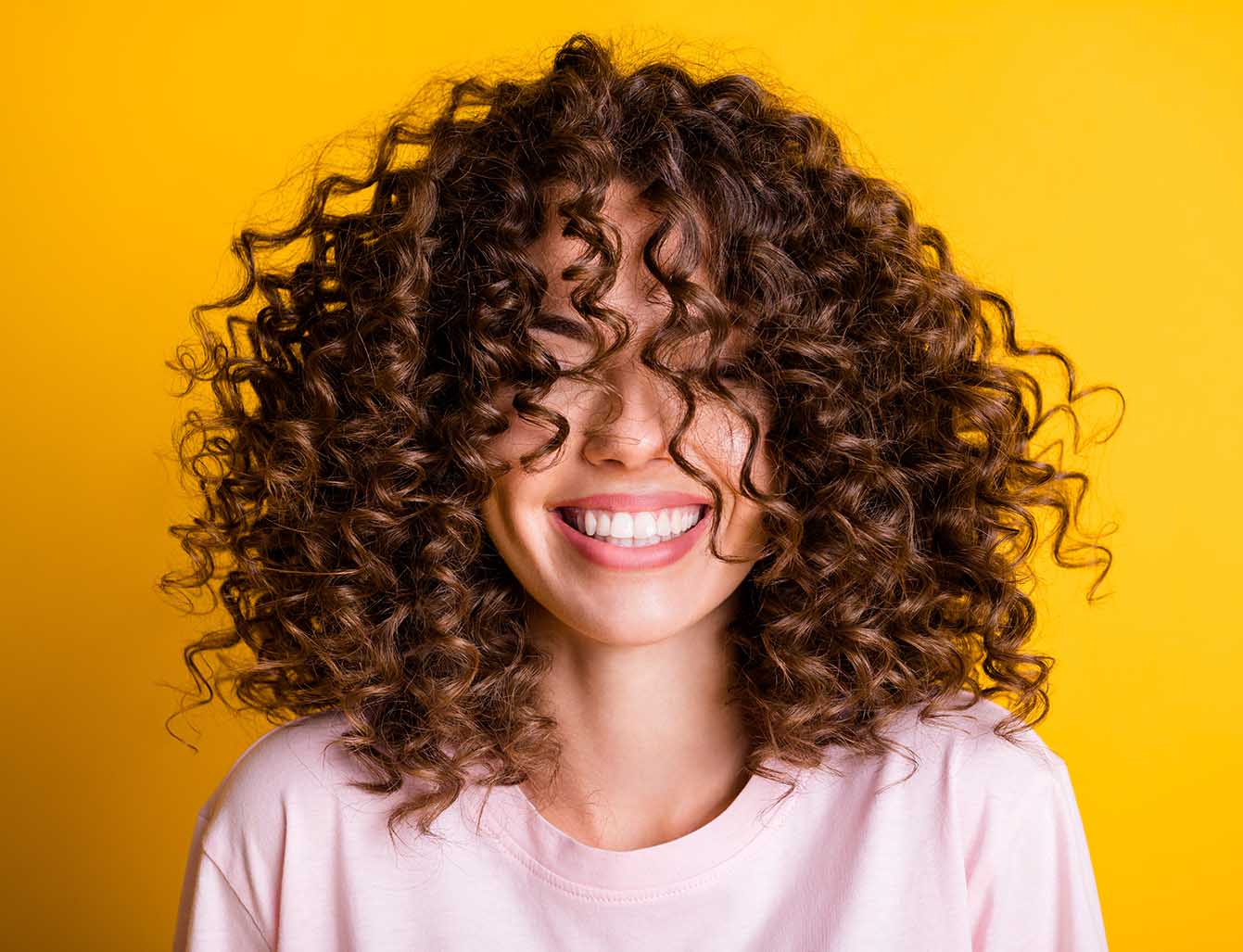 cheveux bouclé