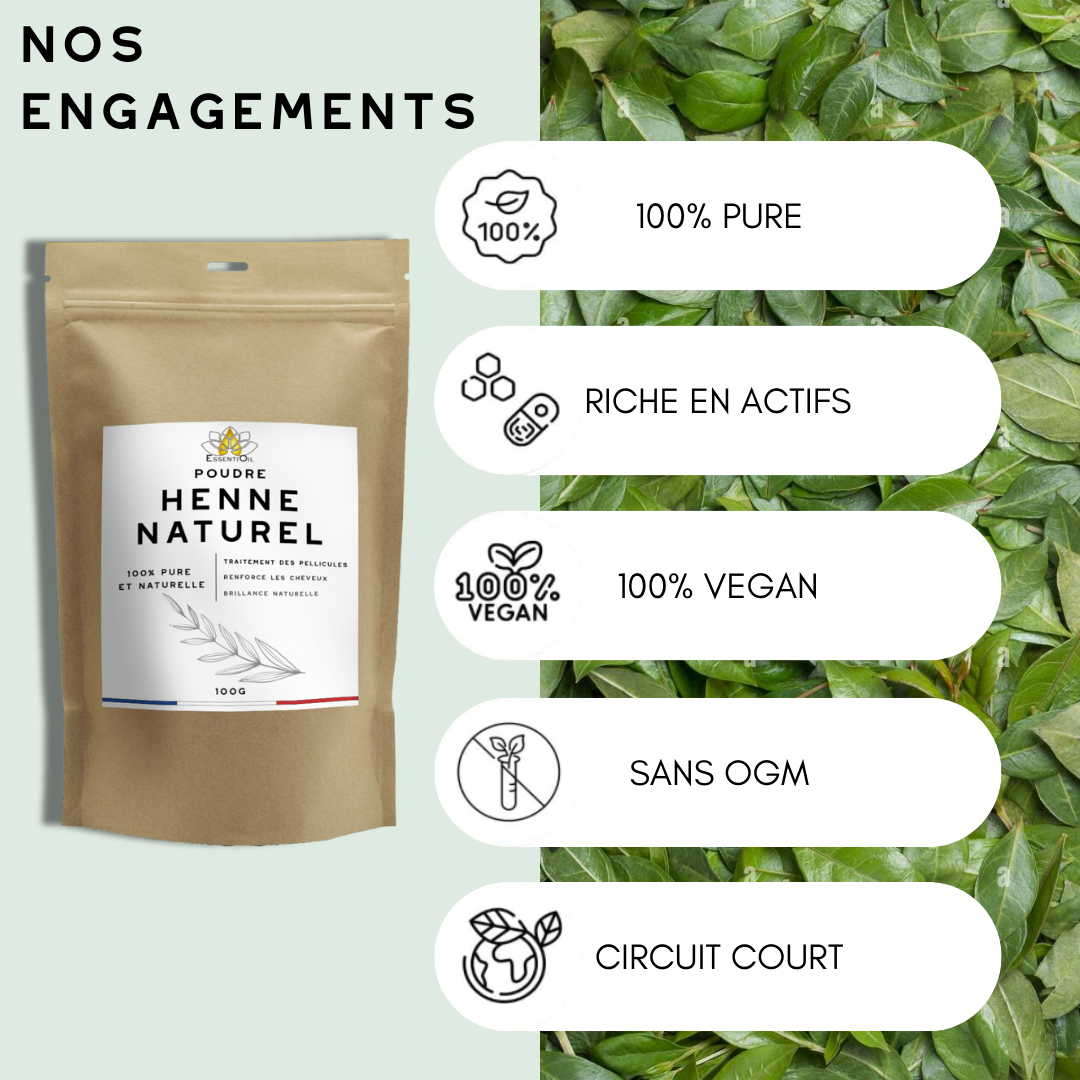 henne naturel cheveux