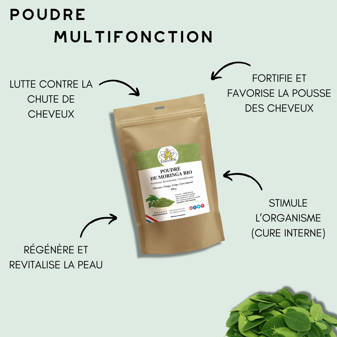 Bienfaits poudre de moringa