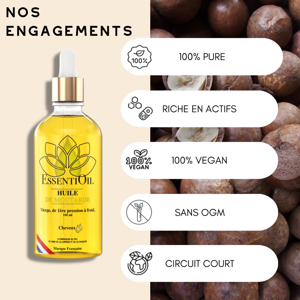 Application huile moutarde jambes courbatures