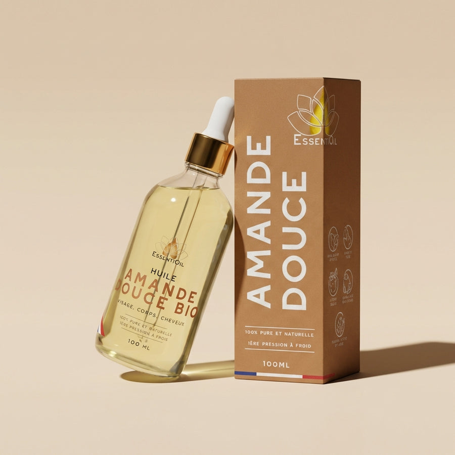 Huile d'Amande Douce Bio Essentioil