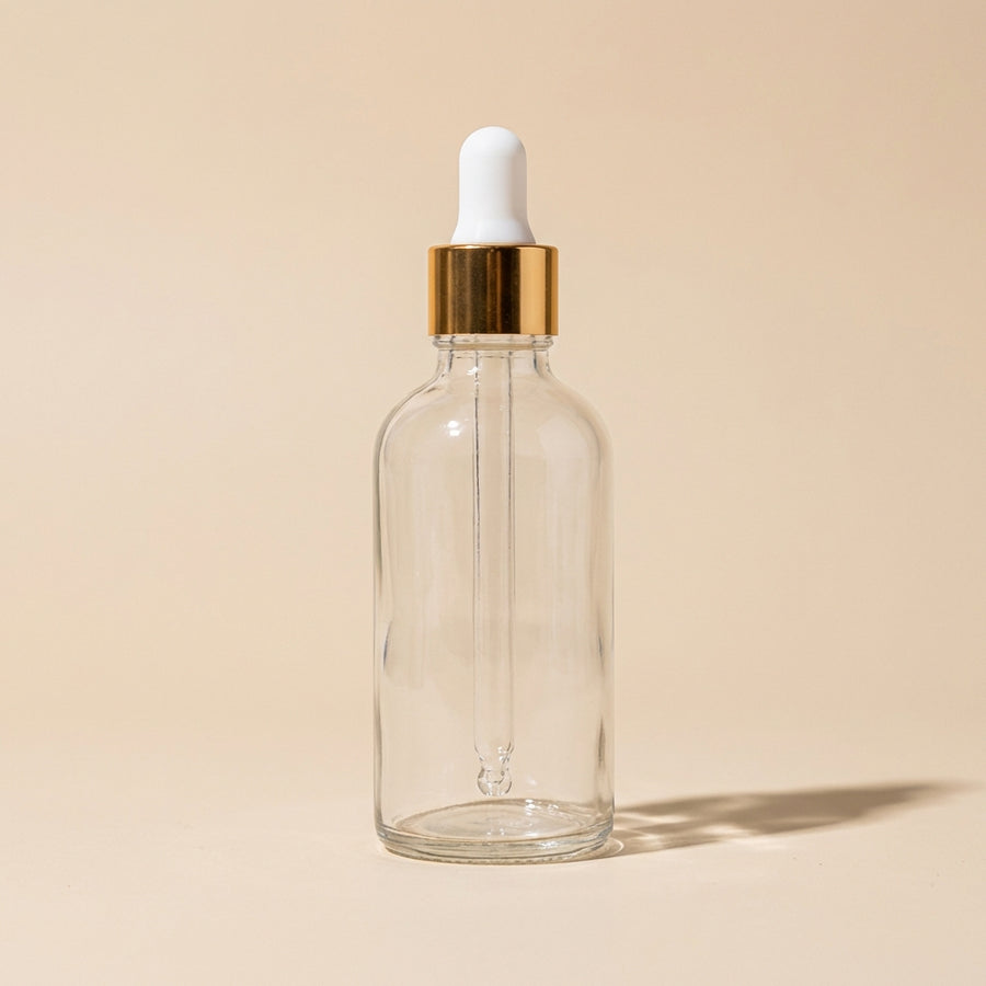 Bouteille pipette en verre
